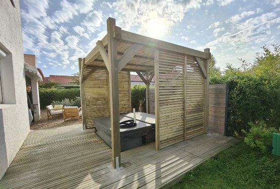 Pergola en bois